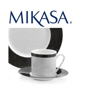 brand new Mikasa Wild Croc 3" Tea Cup and 6" Saucer